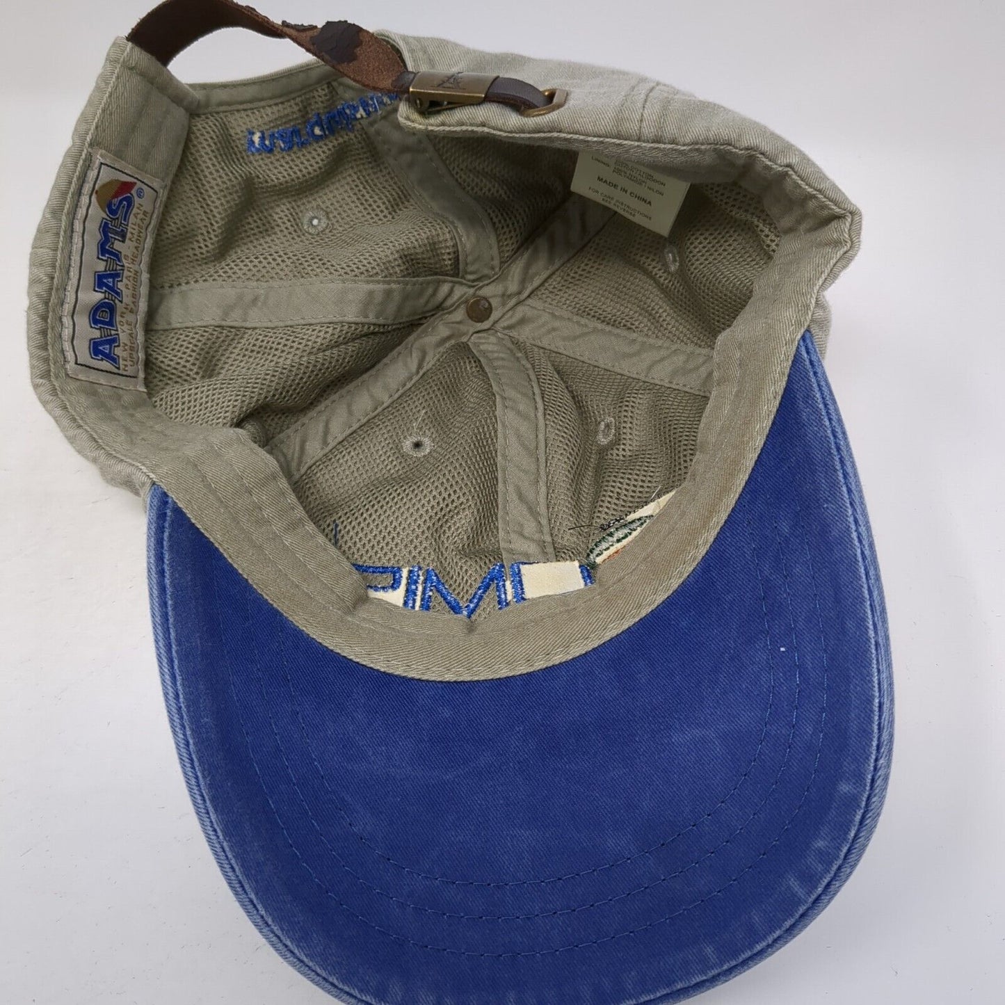 OMIS Marquisware Slideback Hat Multicolor One Size Adjustable Embroidered Adams