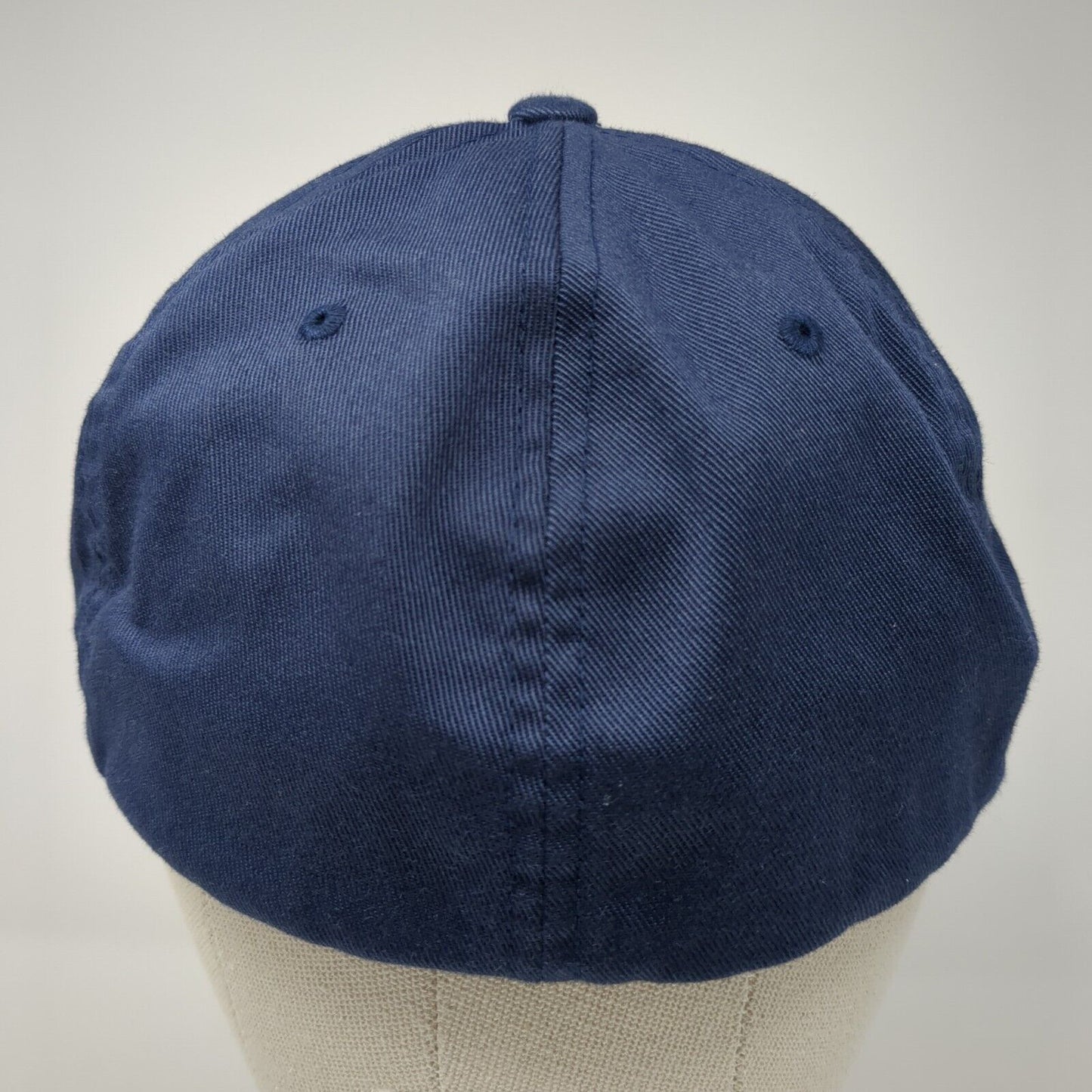 Yellow Pine Trading Co. Fitted Hat Blue Large-XL Embroidered Flexfit