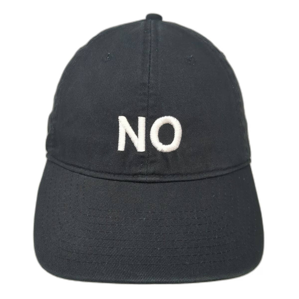 Meghan Trainor NO Baseball Cap Black One Size Adjustable Slideback Hat Music
