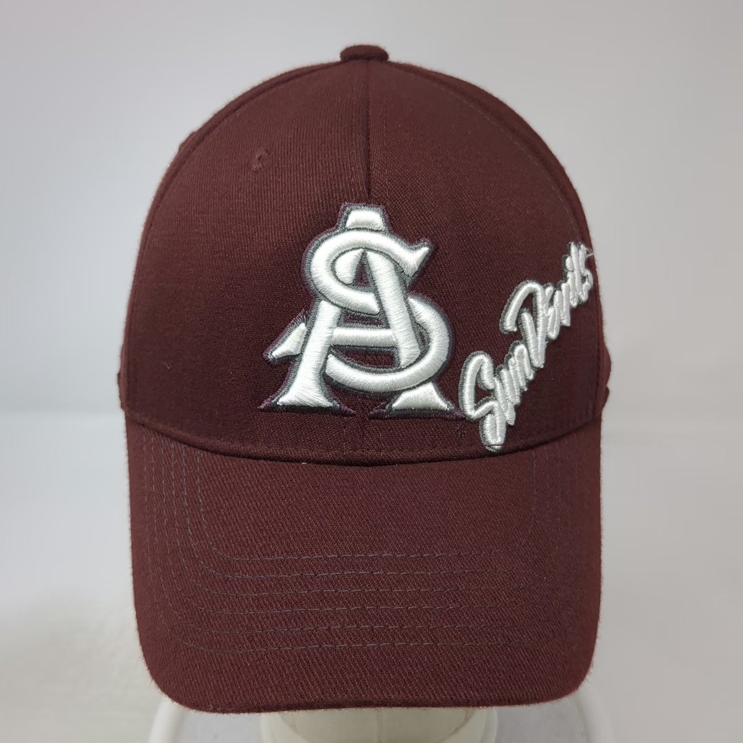 Arizona State Sun Devils NCAA Top of the World Cap Red Size S/M Hat Stretch Fit