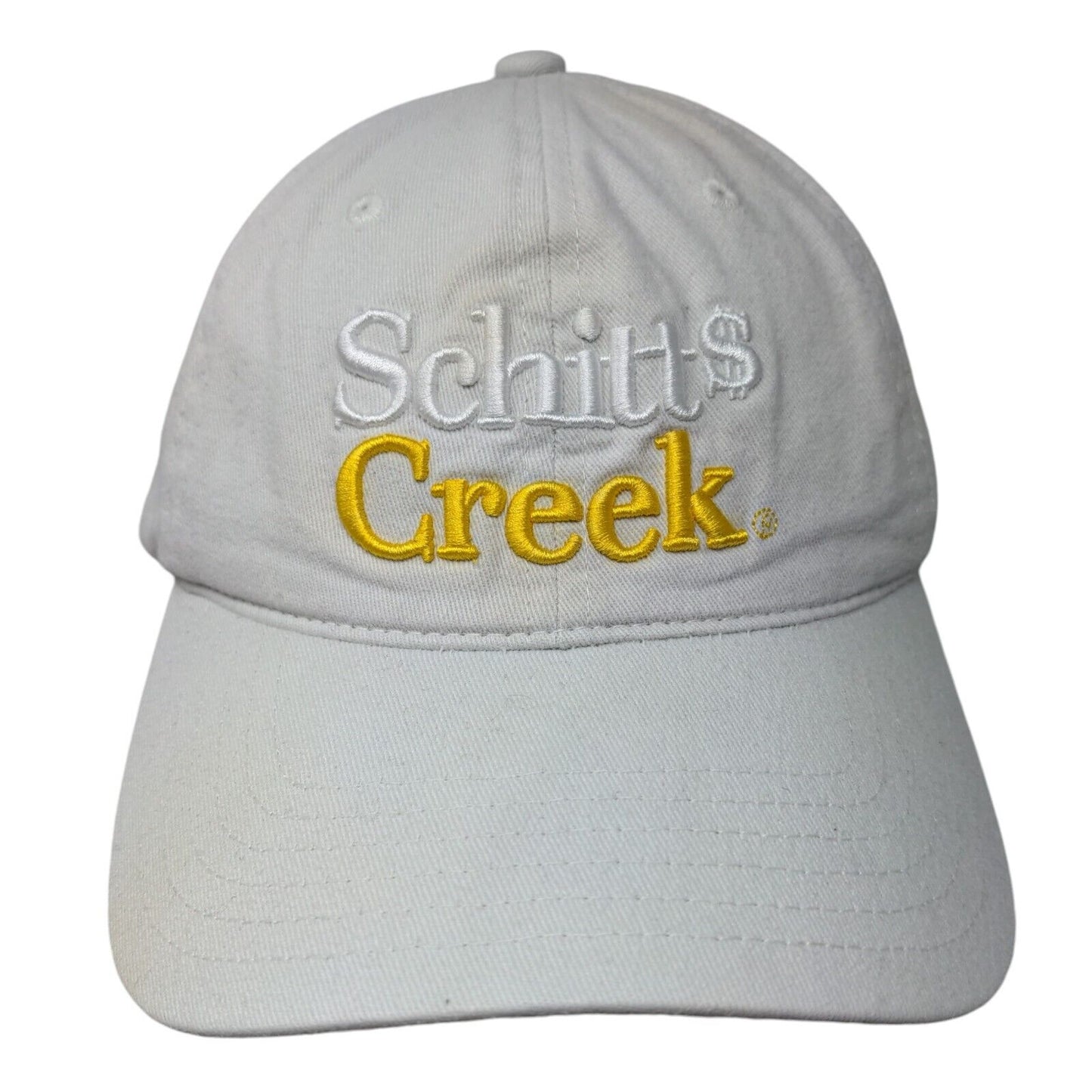 Schitt's Creek Slideback Hat Gray One Size Adjustable Embroidered