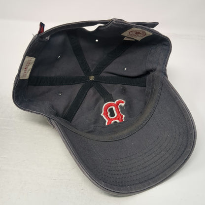 Boston Red Sox MLB 47 Brand Gray Baseball Cap One Size Red White Slideback Hat