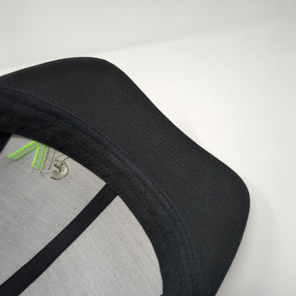 VR Snapback Mesh Back Trucker Hat Black One Size Pacific Headwear