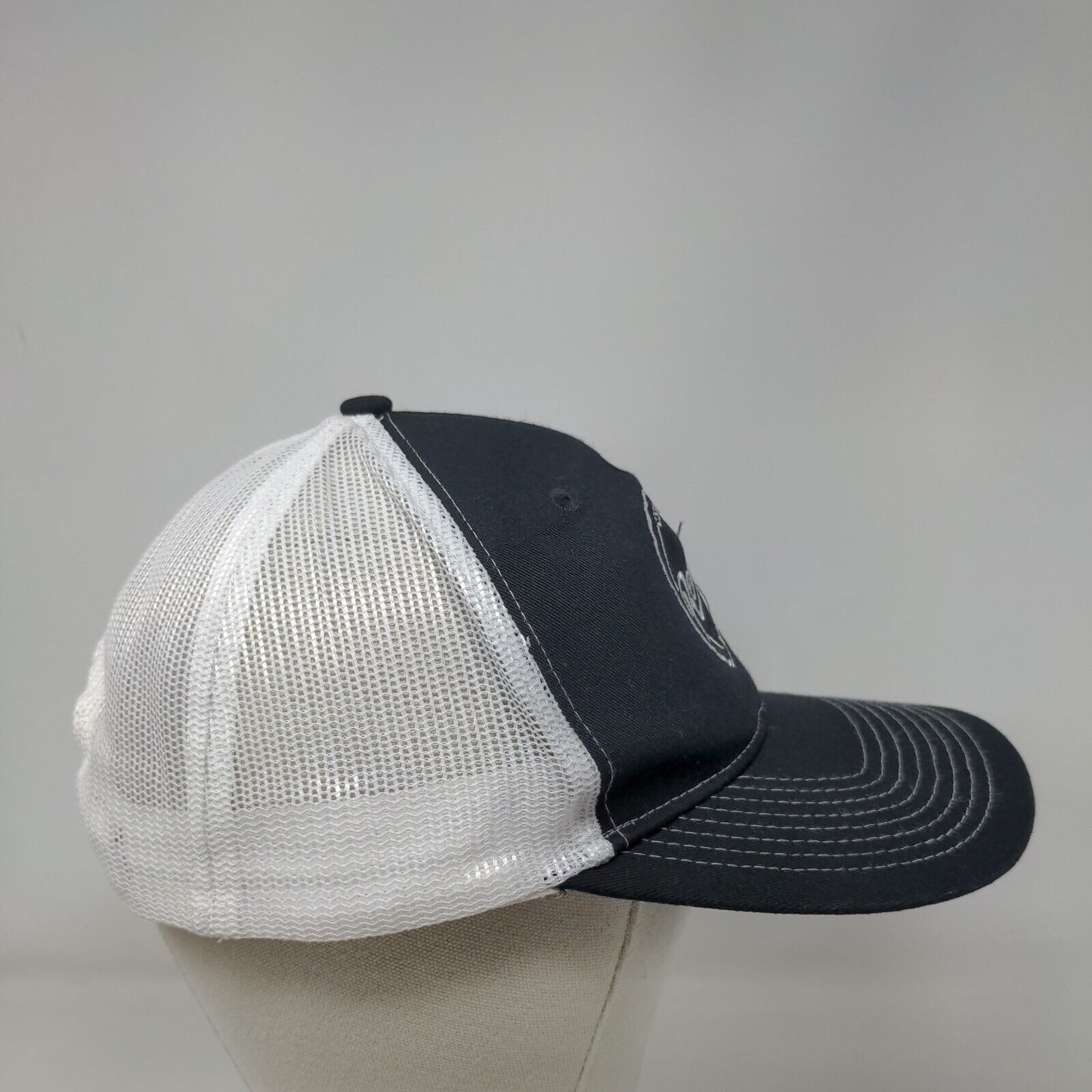 Remedy Snapback Mesh Back Trucker Hat Black One Size Port Authority