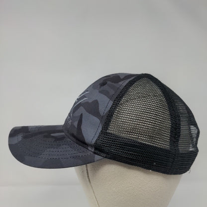 VORTEX Snapback Trucker Hat Camouflage OSFM Adjustable Mesh Back 6 Panel