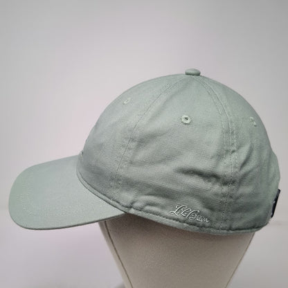 L.L.Bean Baseball Cap Green One Size Loon Bird Embroidered Cotton Strapback Hat