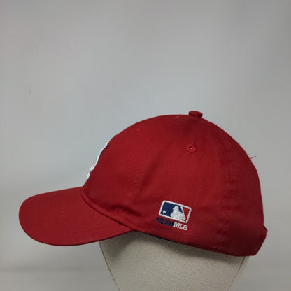 MLB St Louis Cardinals Strapback Hat Boys Youth Embroidered Logo Red