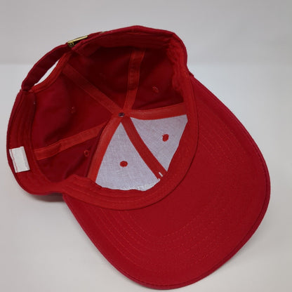 American Heart Association Slideback Hat Red OSFA Embroidered 6 Panel