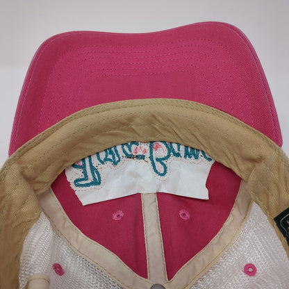 Flora-Bama Est. 1964 Snapback Trucker Hat Pink OS Adjustable Mesh Back Legacy
