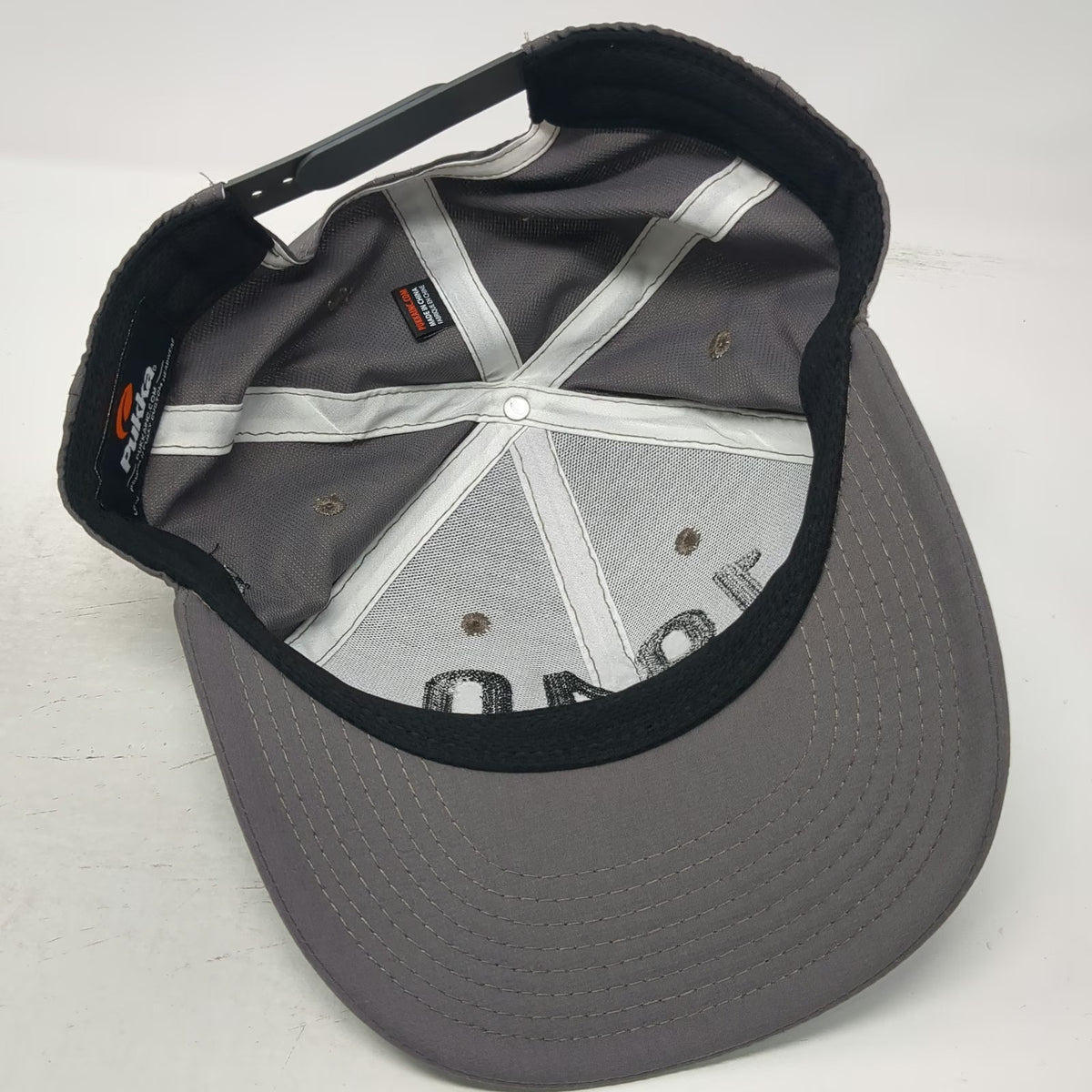 Pukka Snapback Gray One Size 1940 Country Club SPF 50 Embroidered Polyester Hat