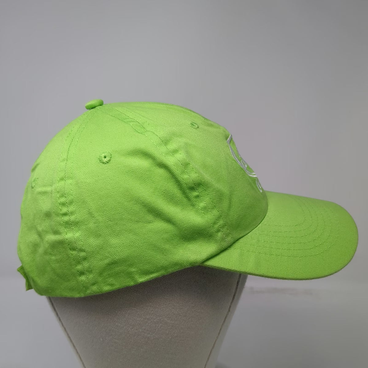 Bud Light Lime Green One Size Baseball Cap Hat Embroidered Cotton Strapback