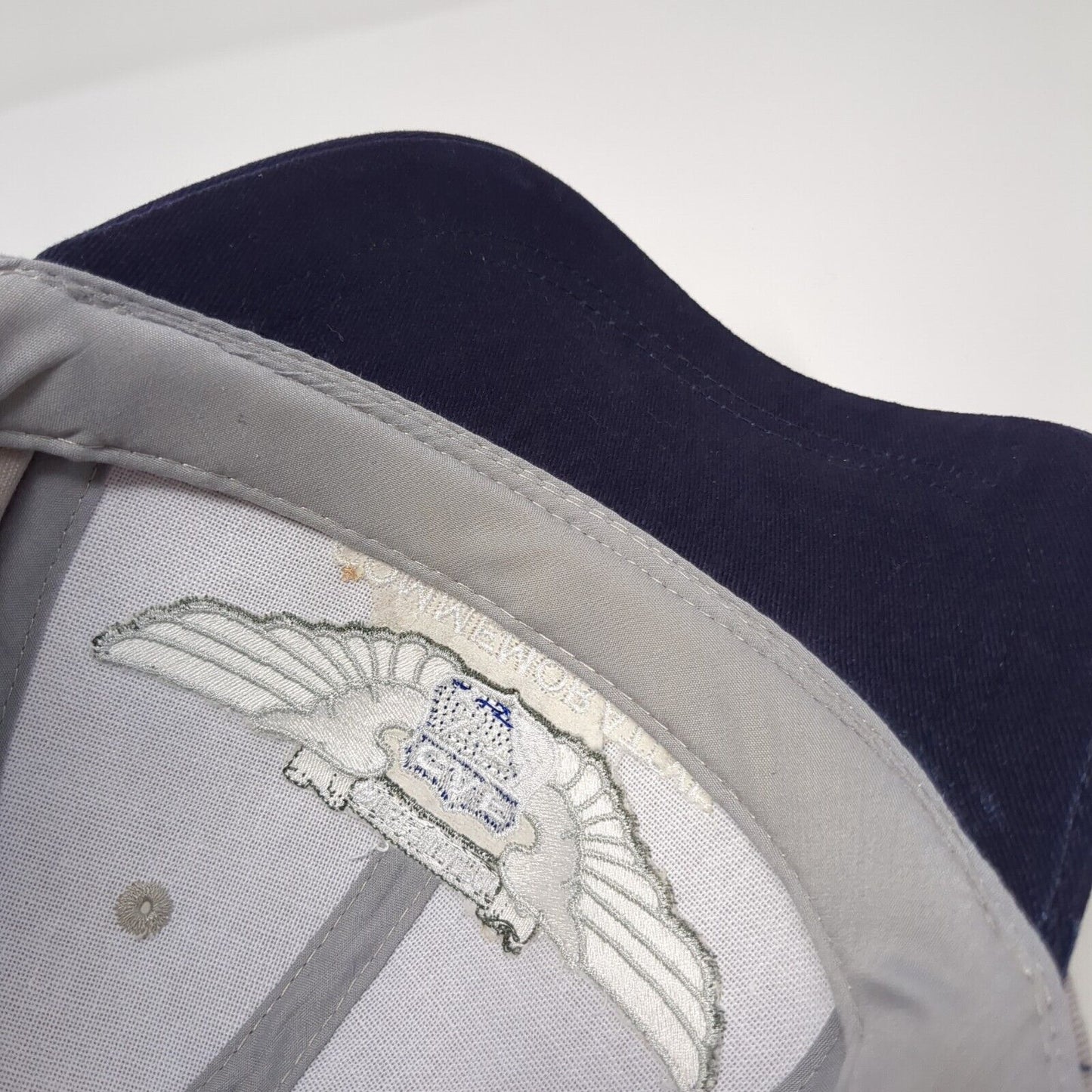 Ghost Squadron CAF Bomber Command Strapback Hat Gray OS Adjustable Embroidered