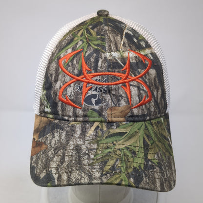 Under Armour Snapback Trucker Hat Multicolor One Size Camouflage Mossy Oak