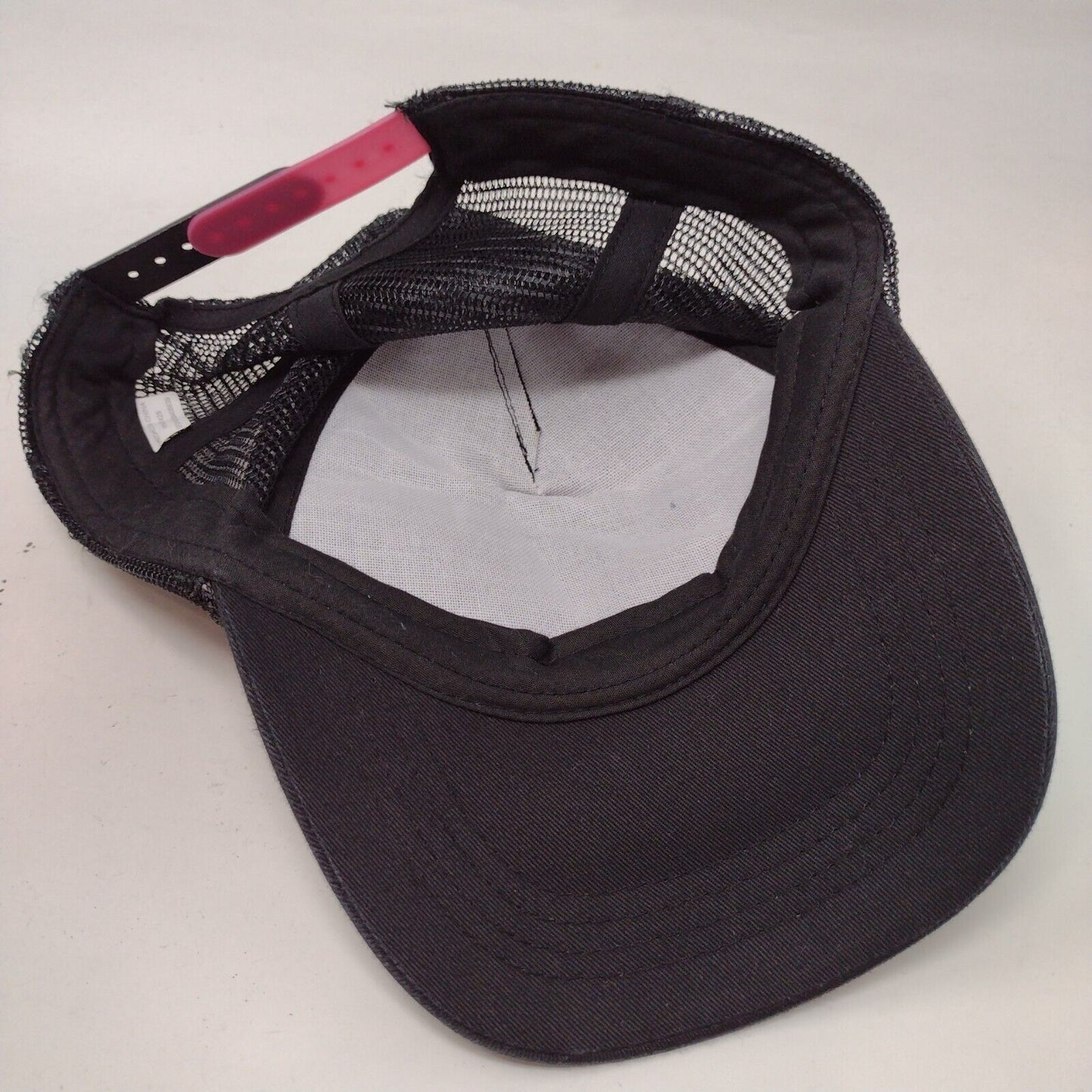 Zebra Stripes Snapback Mesh Back Trucker Hat Multi One Size Animal Print