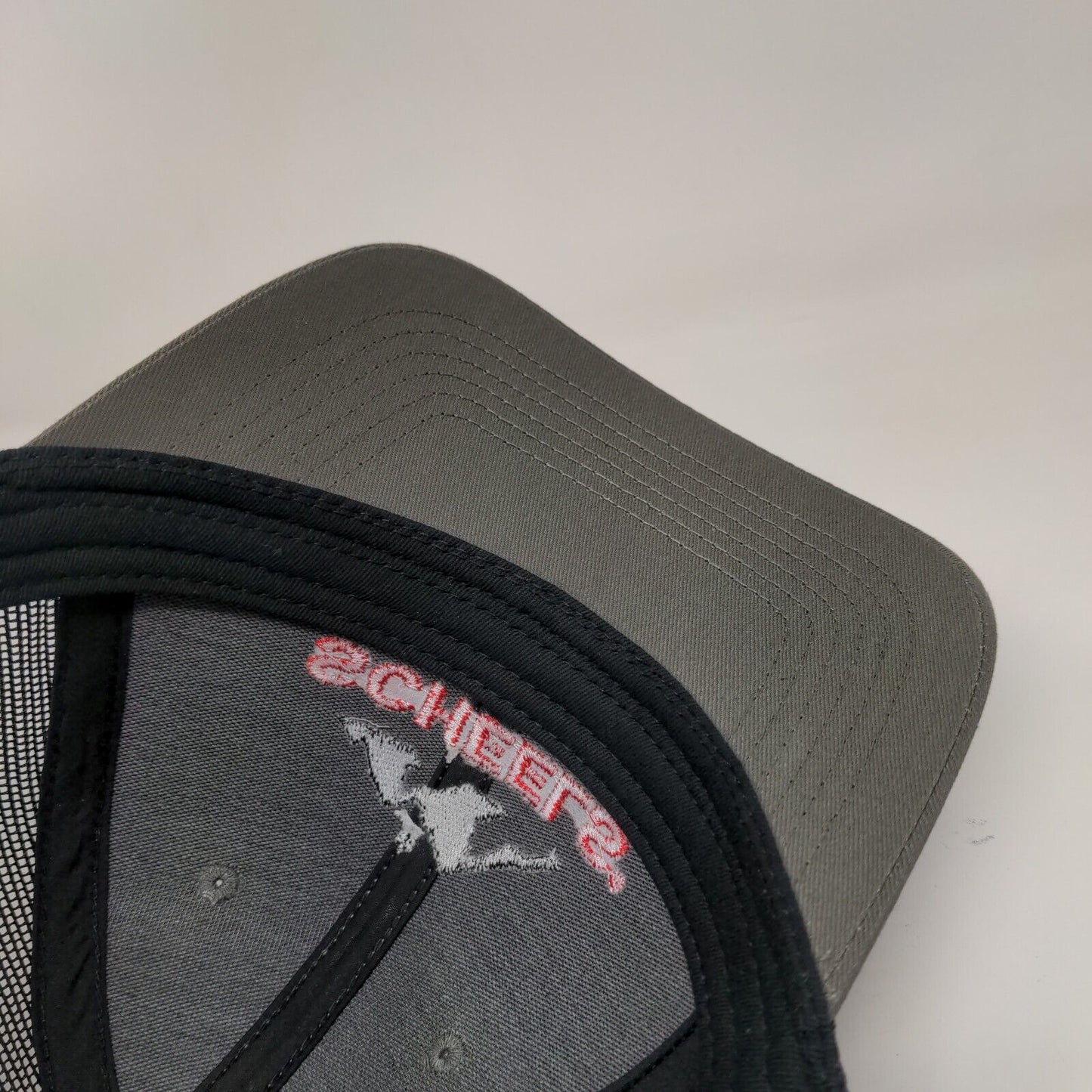 Scheels Meridian Snapback Trucker Hat Gray OSFM Mesh Back W/Tags