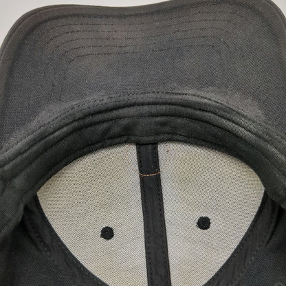 Timberland Baseball Cap Brown One Size Leather Patch Strapback Hat 10061