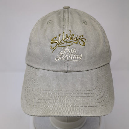 Silvey's Fly Fishing Strapback Hat Tan One Size Adjustable Fahrenheit