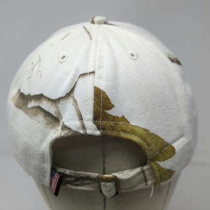 Graffiti Montana Canvas Wagon Hat Baseball Cap White Brown OSFM Realtree Camo