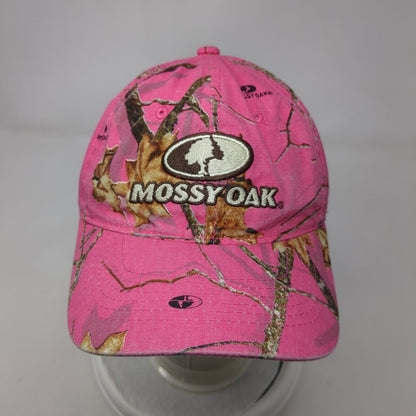 Mossy Oak Strapback Hat Camo OSFA Adjustable Embroidered Hunting