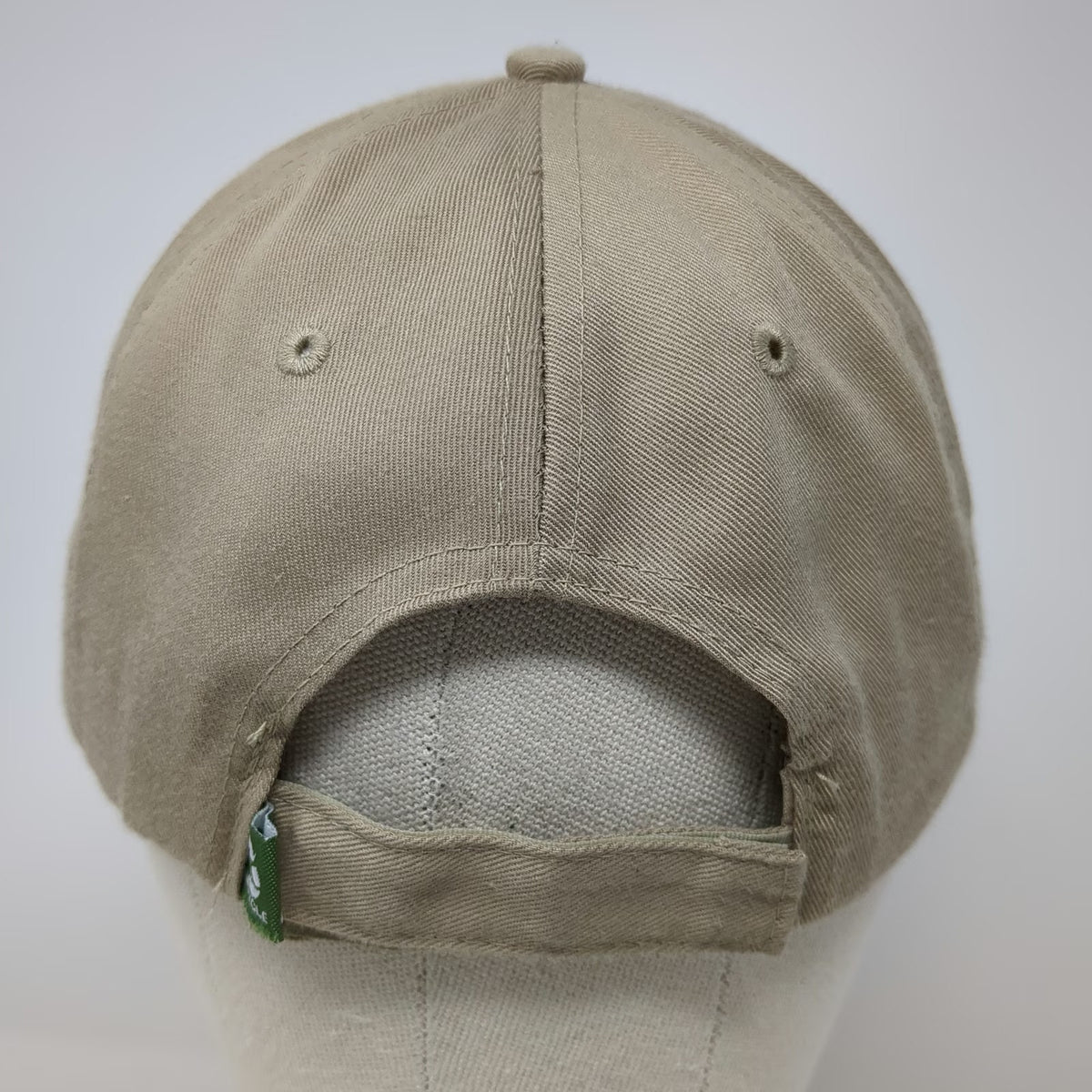 KC Baseball Cap Beige Red White One Size Recycled PET Strapback Hat Colyer