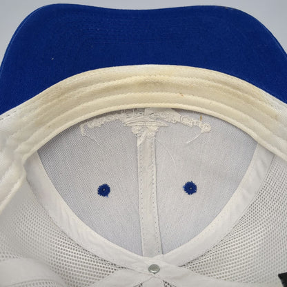 Port Authority Trucker Hat Blue One Size Lakeview Golf Club Mesh Snapback Golf