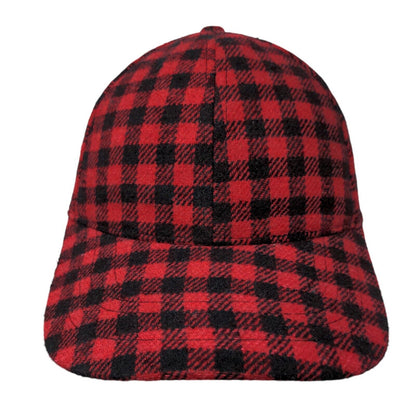 Unbranded Slideback Hat Multicolor OSFM Adjustable Buffalo Check Blank 6 Panel