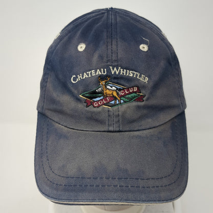 Chateau Whistler Golf Club Slideback Hat Blue One Size Merkley Headgear