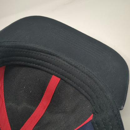 DC Comics Superman Blue Snapback Hat One Size Flat Brim Movie Graphic Shield