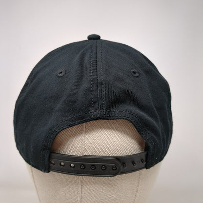 Miller Genuine Draft Snapback Hat Black OSFA Adjustable Rope 6 Panel Mad Engine