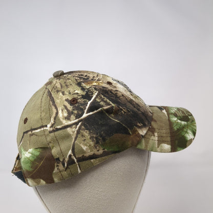Young Buck Strapback Hat Camo Kid 52cm Adjustable Little Kritters