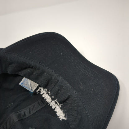Landmark Aviation Strapback Hat Black OS Adjustable Embroidered Port & Company