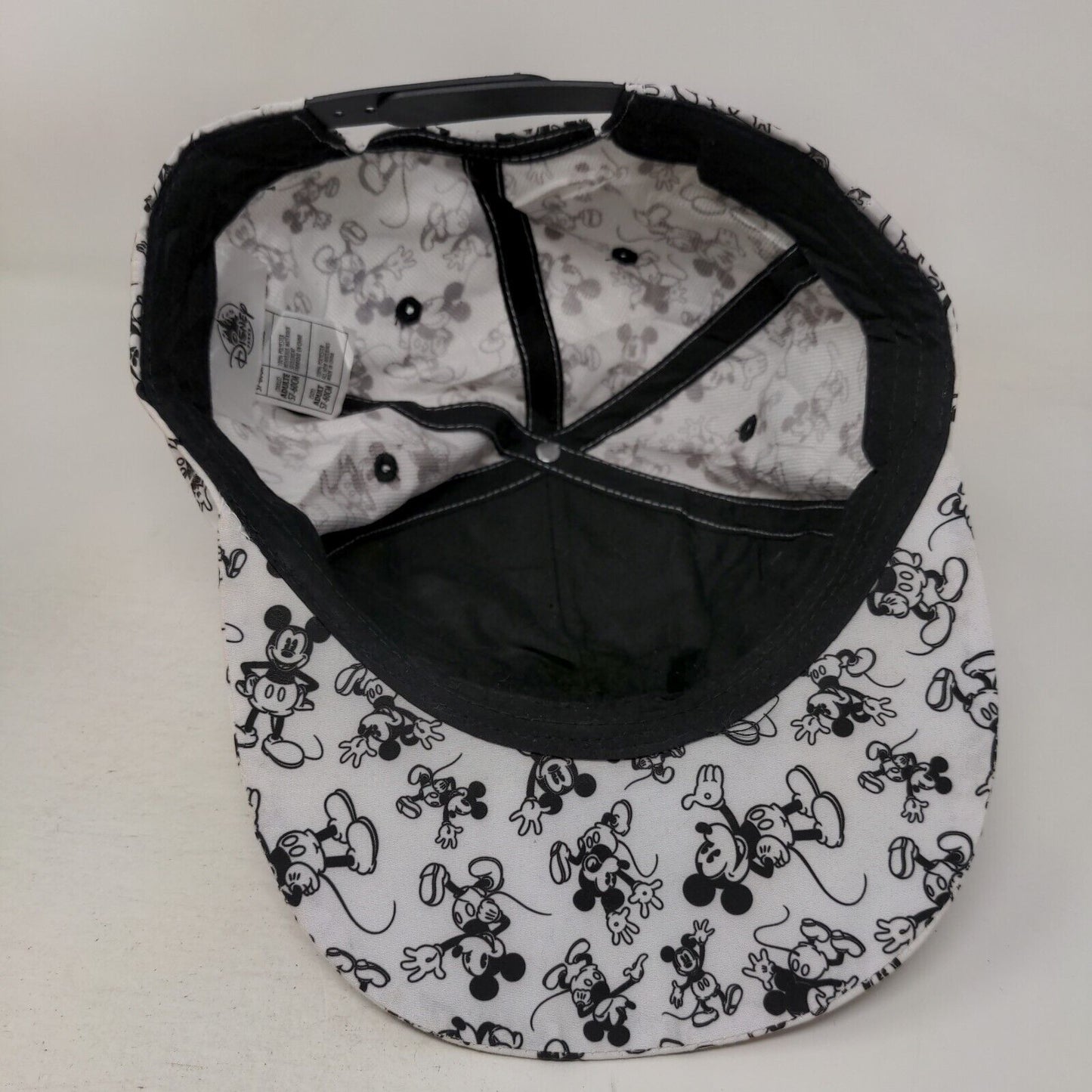 Mickey Mouse Snapback Hat Multi Adult 57-60cm Embroidered All Over Print