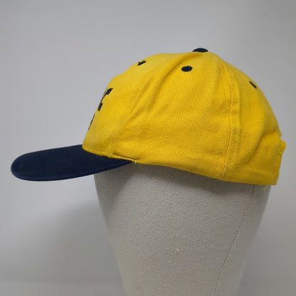 OTTO Baseball Cap Yellow Blue One Size FMC 1999 Embroidered Slideback Strap Hat