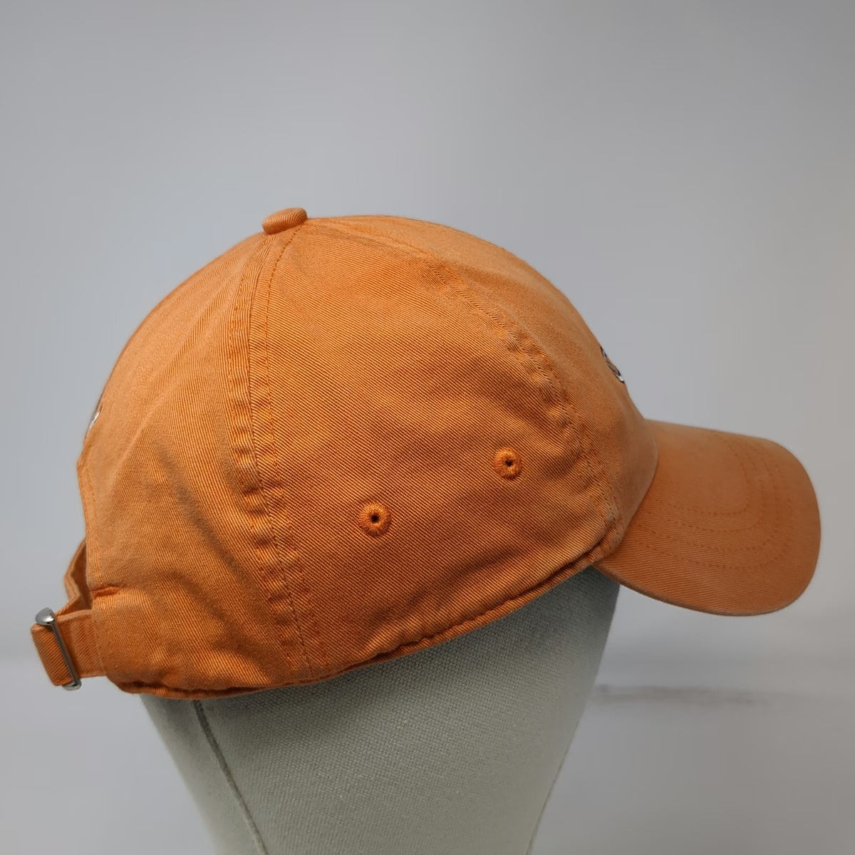 Callaway Baseball Cap Orange One Size Embroidered Golf Logo Slideback Strap Hat