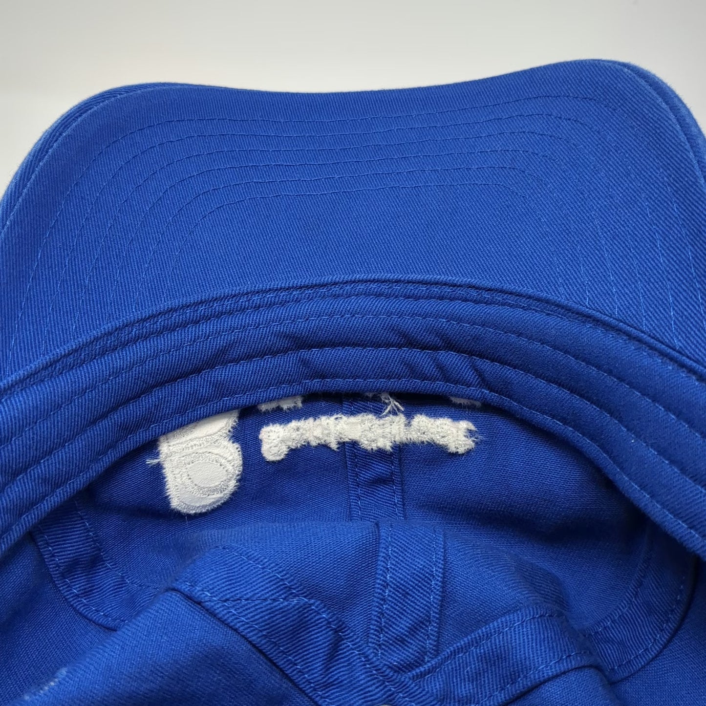 econscious Bank Street Education Center Baseball Cap Blue One Size Cotton Hat