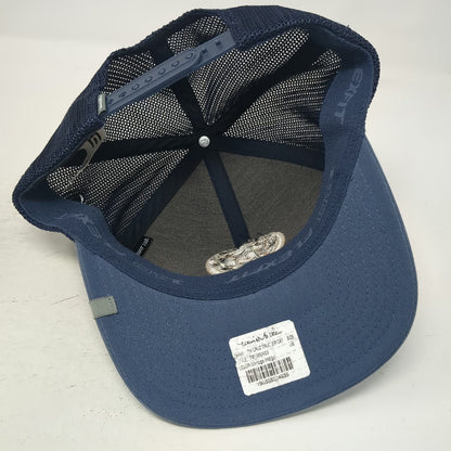 TravisMathew Trucker Hat Blue One Size Snapback Flexfit 110 Sunbelt Modular