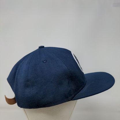 Pink + Dolphin Ocean Academy Slideback Hat Blue One Size Adjustable Embroidered