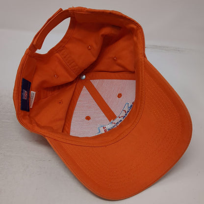 Reebok NFL Super Bowl XLI 2007 Orange One Size Baseball Cap Hat Strapback Cotton