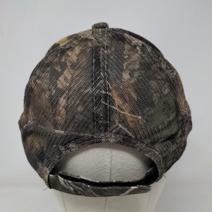 Outdoor Cap Strapback Mesh Back Trucker Hat Camouflage OSFM Blank