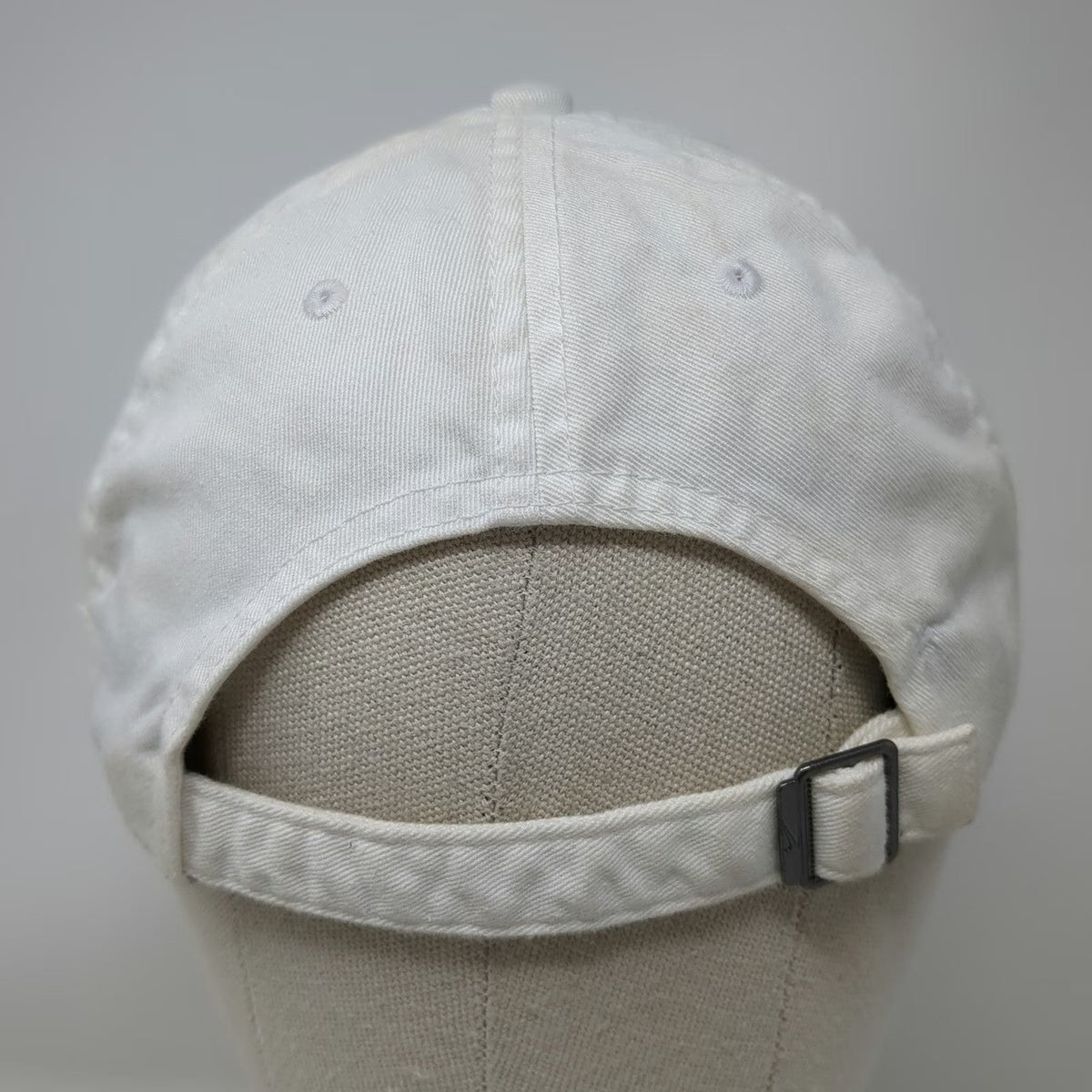 Nike Baseball Cap White One Size Heritage 86 Slideback Embroidered Swoosh Hat