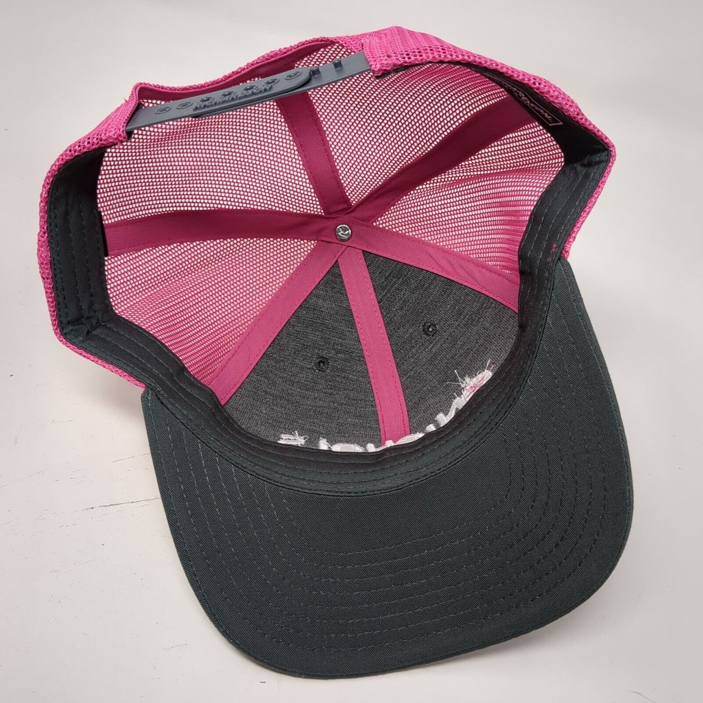 Nichols Snapback Trucker Hat Multicolor One Size Mesh Back Adjustable