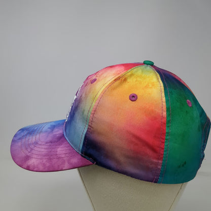 Studio71 Baseball Cap Pink Blue One Size Tie Dye Love Wins Rainbow Pride Hat