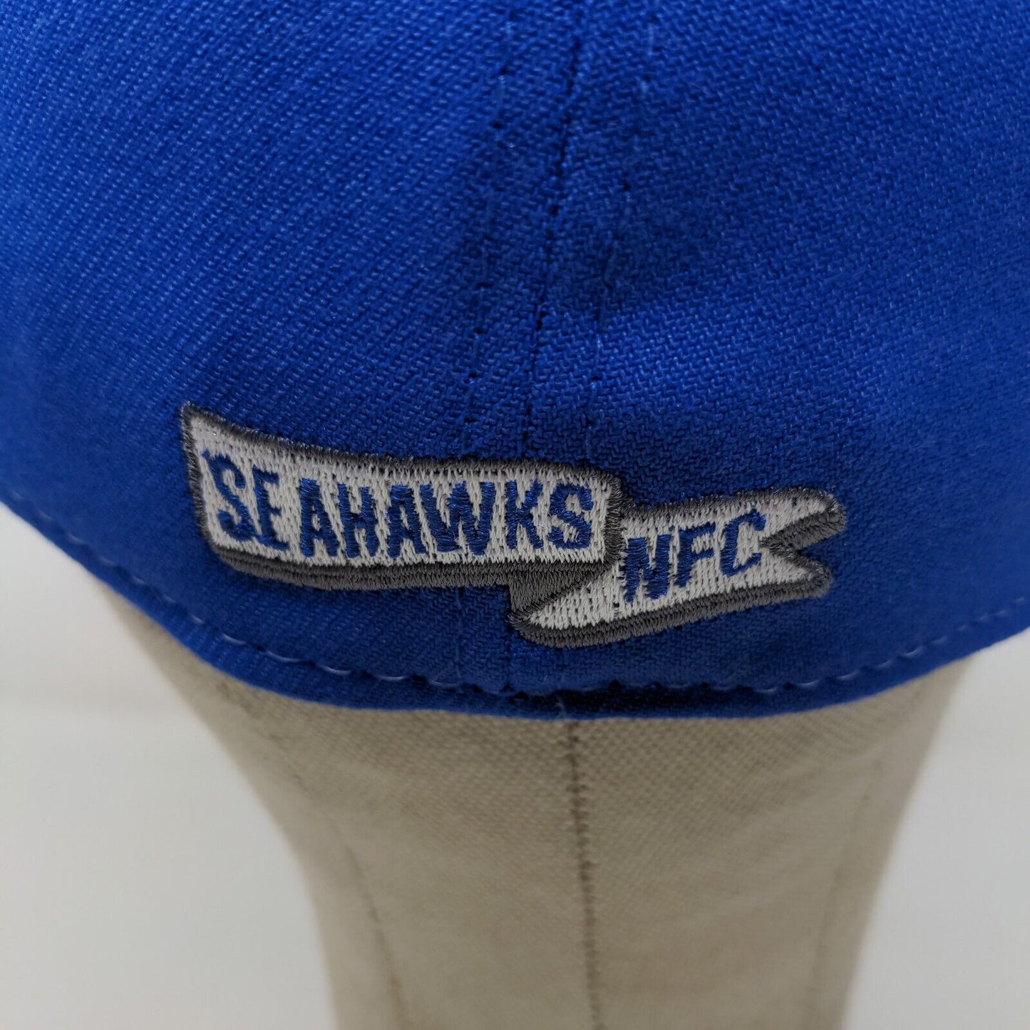 New Era Men's Fitted Hat Blue Size S/M Seattle Seahawks Embroidered Logo