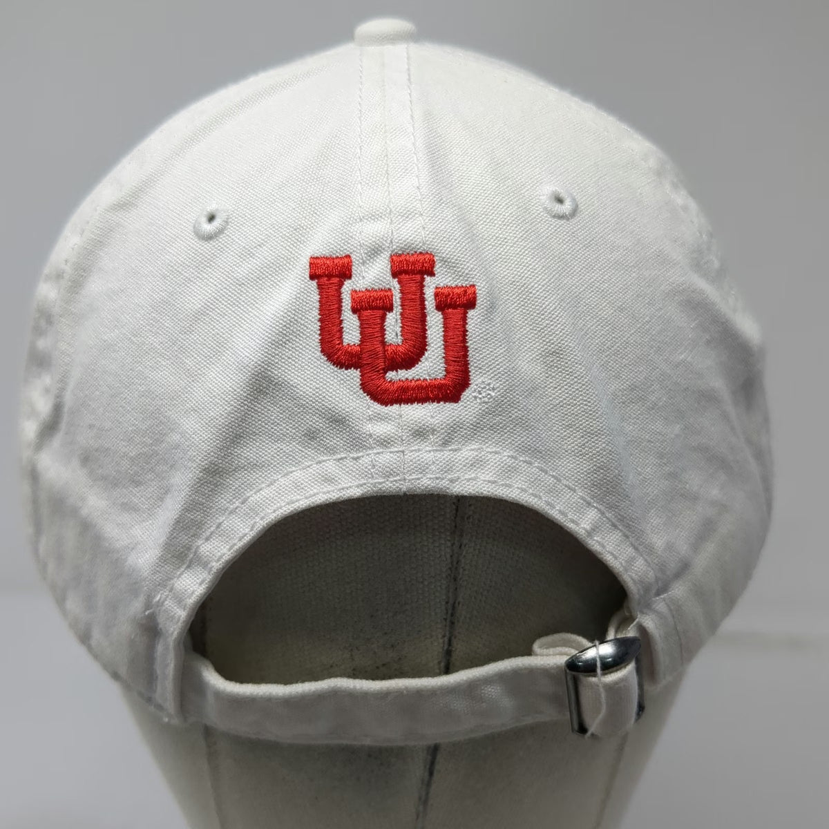 Captivating Utah Utes NCAA Cap White One Size Slideback Cotton Embroidery SLC UU