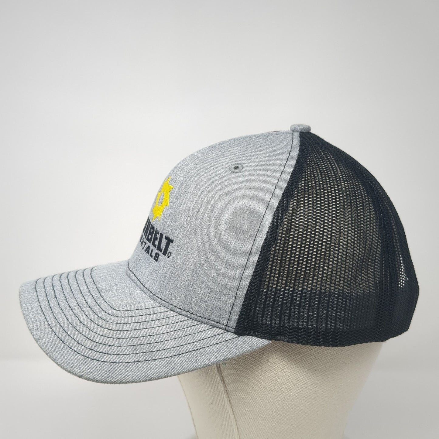 Sunbelt Rentals Snapback Mesh Back Trucker Hat Gray One Size Richardson