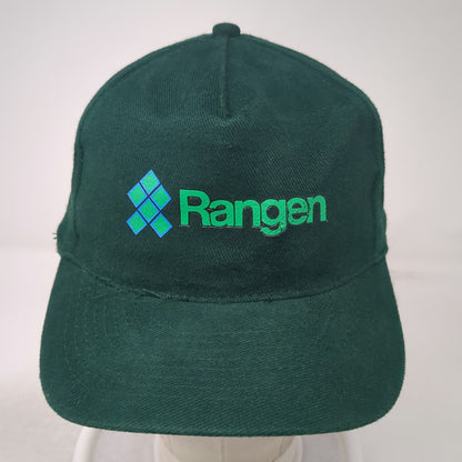 Otto 5 Panel Green One Size Hat Slideback Cotton Rangen Embroidered Logo Cap
