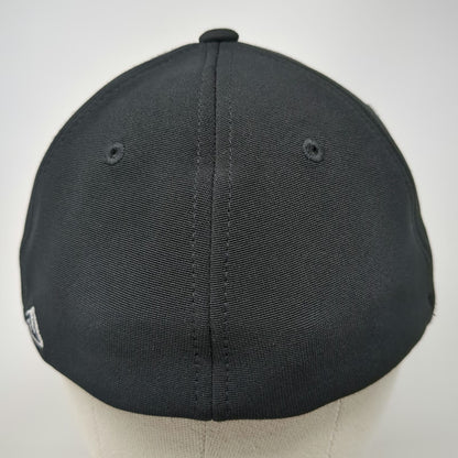 Pacific Headwear Baseball Cap Black XL DYKMAN Performance Stretch Fit Hat