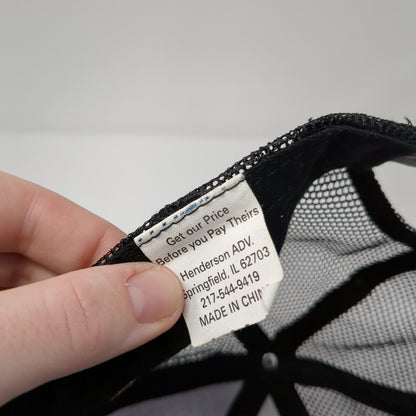 Prairie Archway International Trucks Snapback Trucker Hat Black OS Adjustable