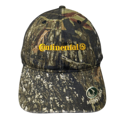 Continental Mossy Oak Strapback Hat Camo One Size Adjustable Hunting