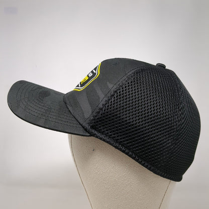 What's Your Legacy? Fitted Mesh Back Hat Camo M/L Embroidered New Era